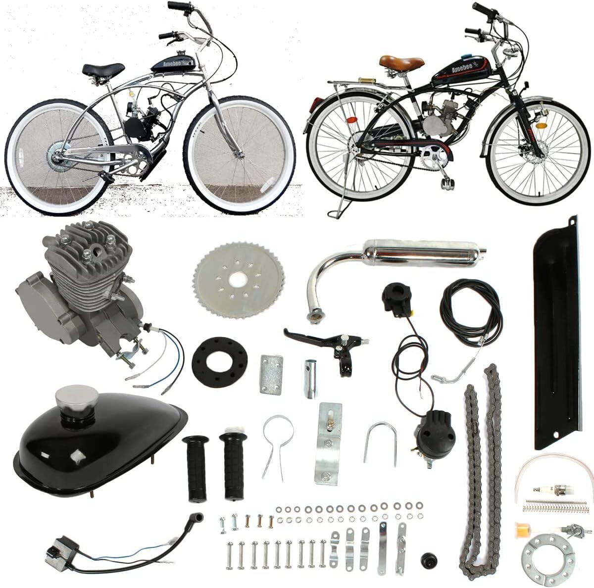An application scenario or product detail of 100cc engine bike kit - Image 14