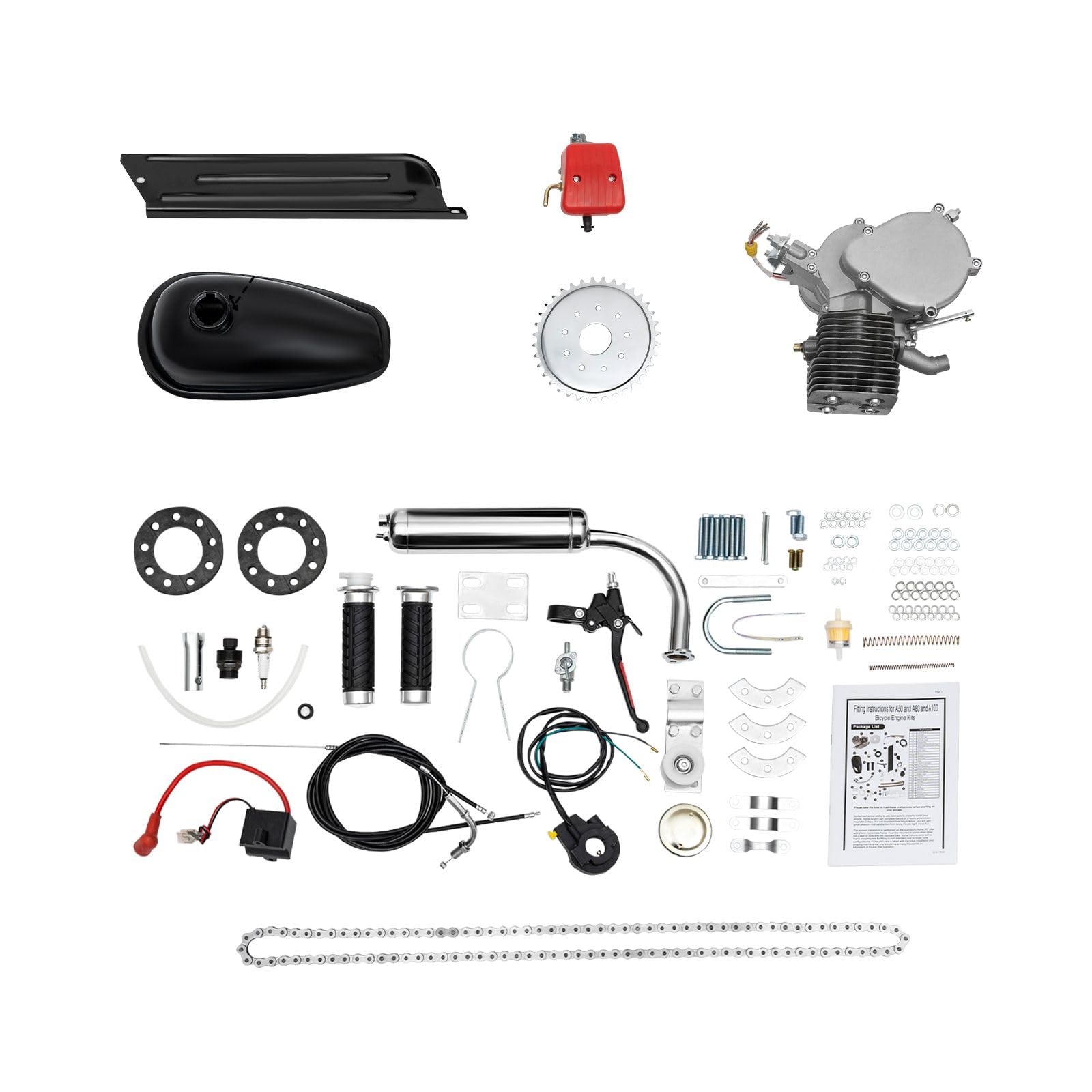 An application scenario or product detail of 100cc engine bike kit - Image 18