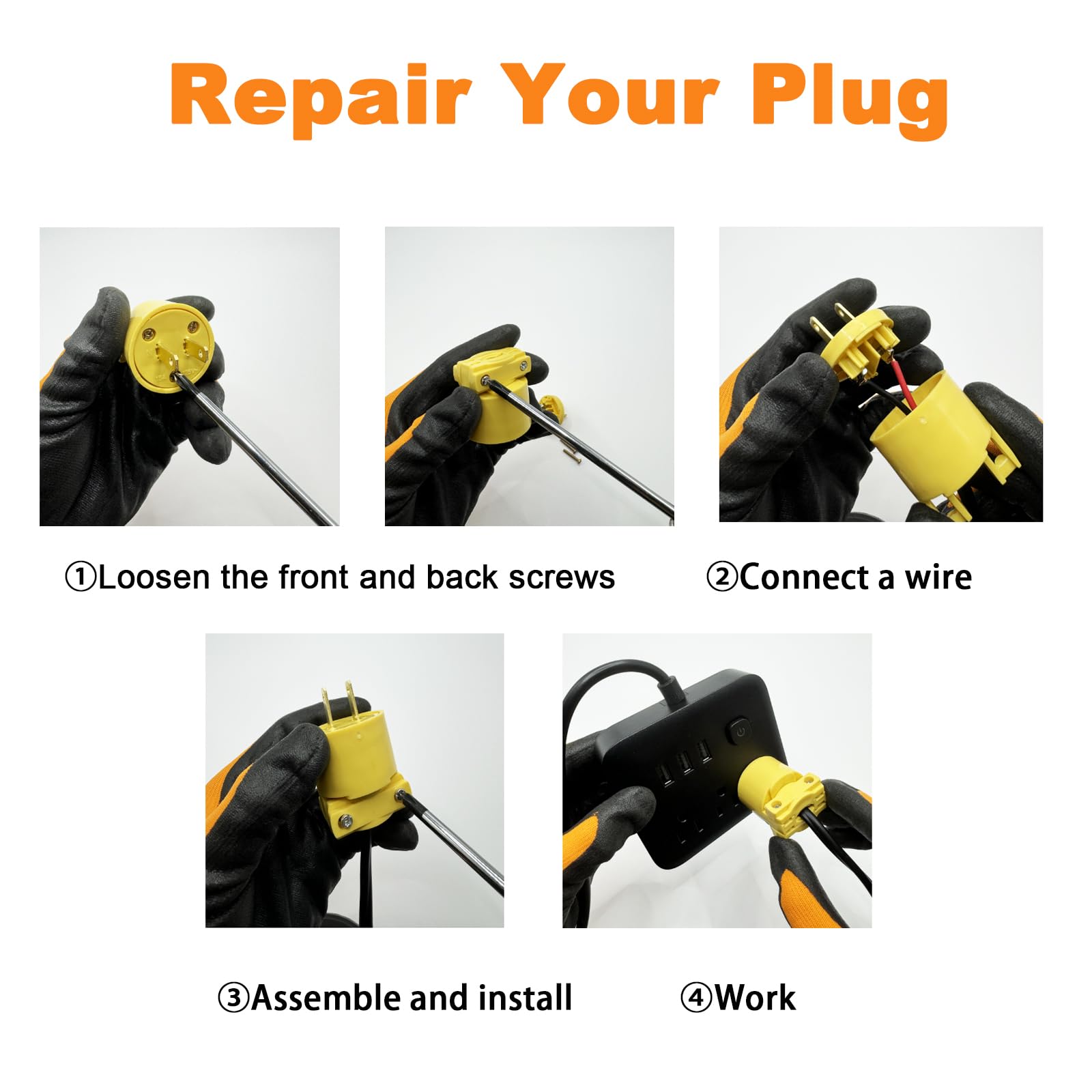 An application scenario or product detail of 2 prong plug - Image 4