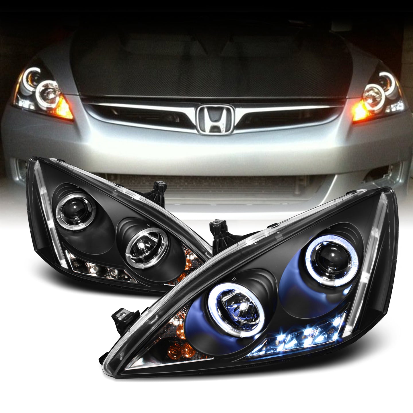 An application scenario or product detail of 2005 honda accord bi-led headlight - Image 15