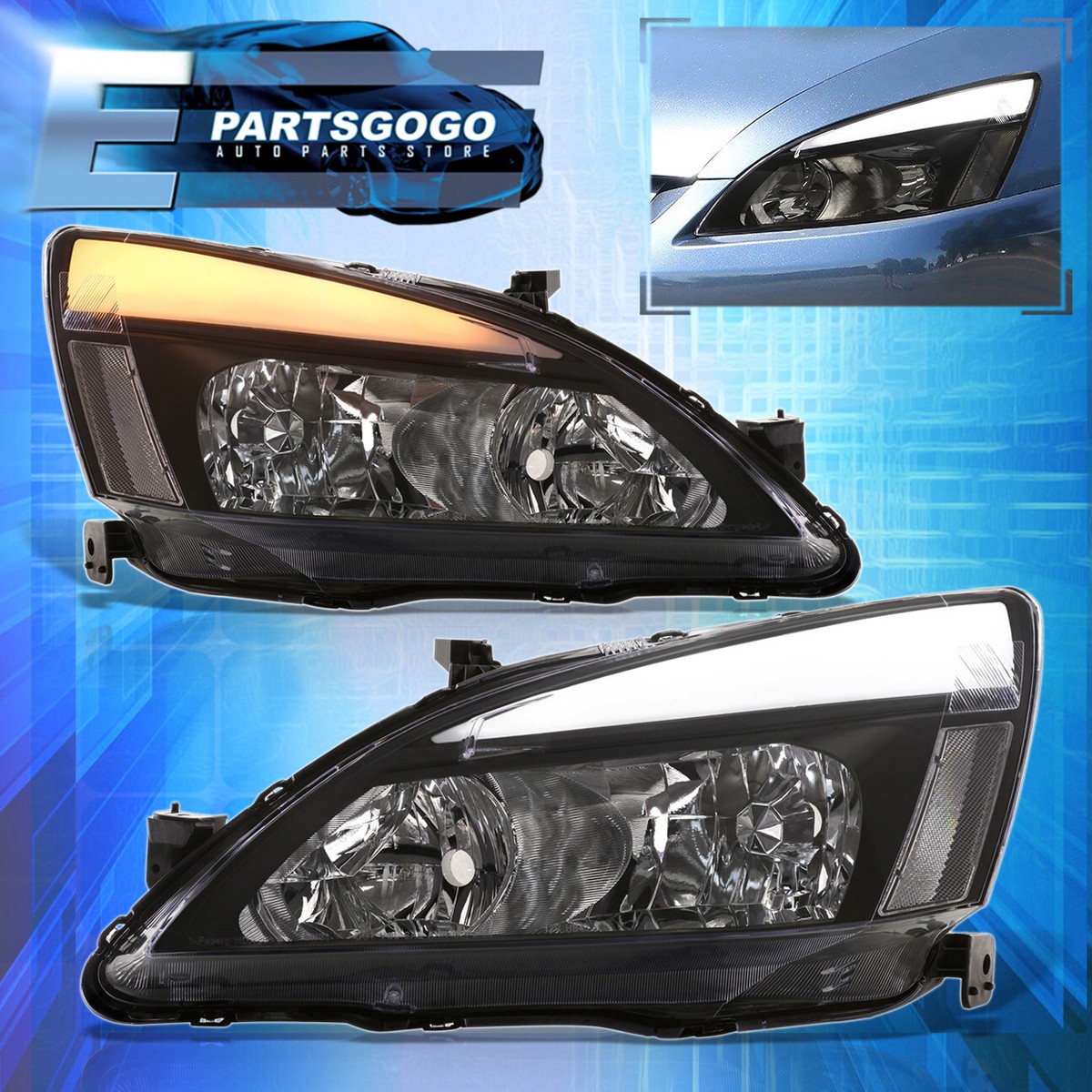 An application scenario or product detail of 2005 honda accord bi-led headlight - Image 17