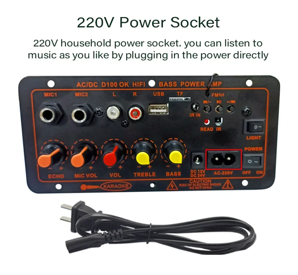 An application scenario or product detail of 200w amplifier bluetooth enclosure stl - Image 5