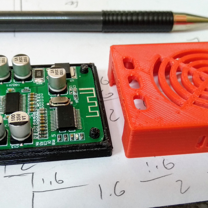 An application scenario or product detail of 200w amplifier bluetooth enclosure stl - Image 14