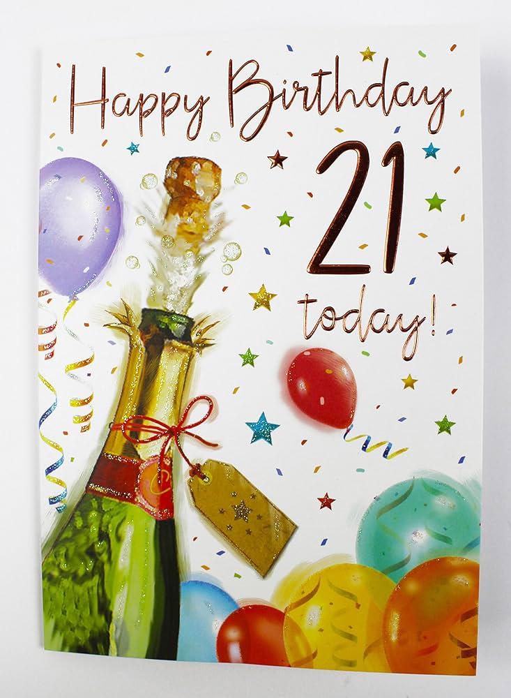 An application scenario or product detail of 21st birthday quotes - Image 2