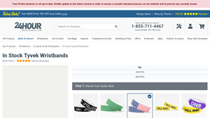 24Hour Wristbands - Custom Tyvek Wristbands