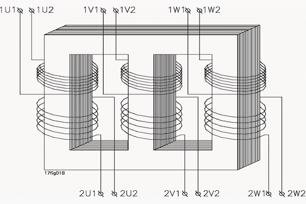 An application scenario or product detail of 3 phase transformer wiring schematic - Image 13