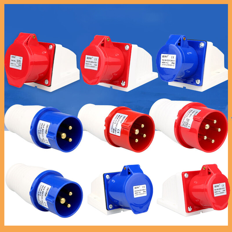 An application scenario or product detail of 3 pin plug and socket - Image 11