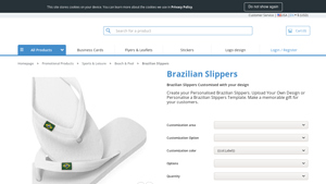 360OnlinePrint - Custom Brazilian Slippers