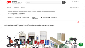 3M - Key Adhesive Products