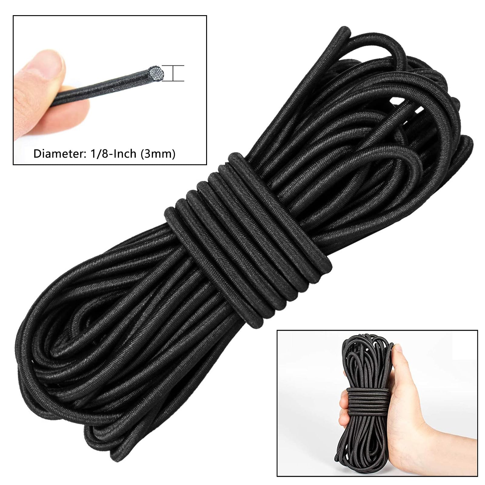 An application scenario or product detail of 3mm elastic shock cord - Image 1