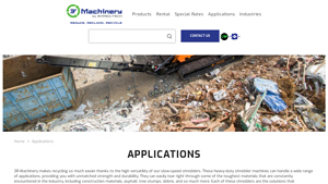 3R-Machinery - Slow-Speed Shredders