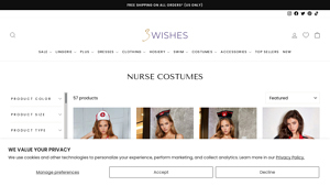3Wishes - Nurse Costumes