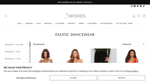 3Wishes - Exotic Dancewear & Stripper Outfits