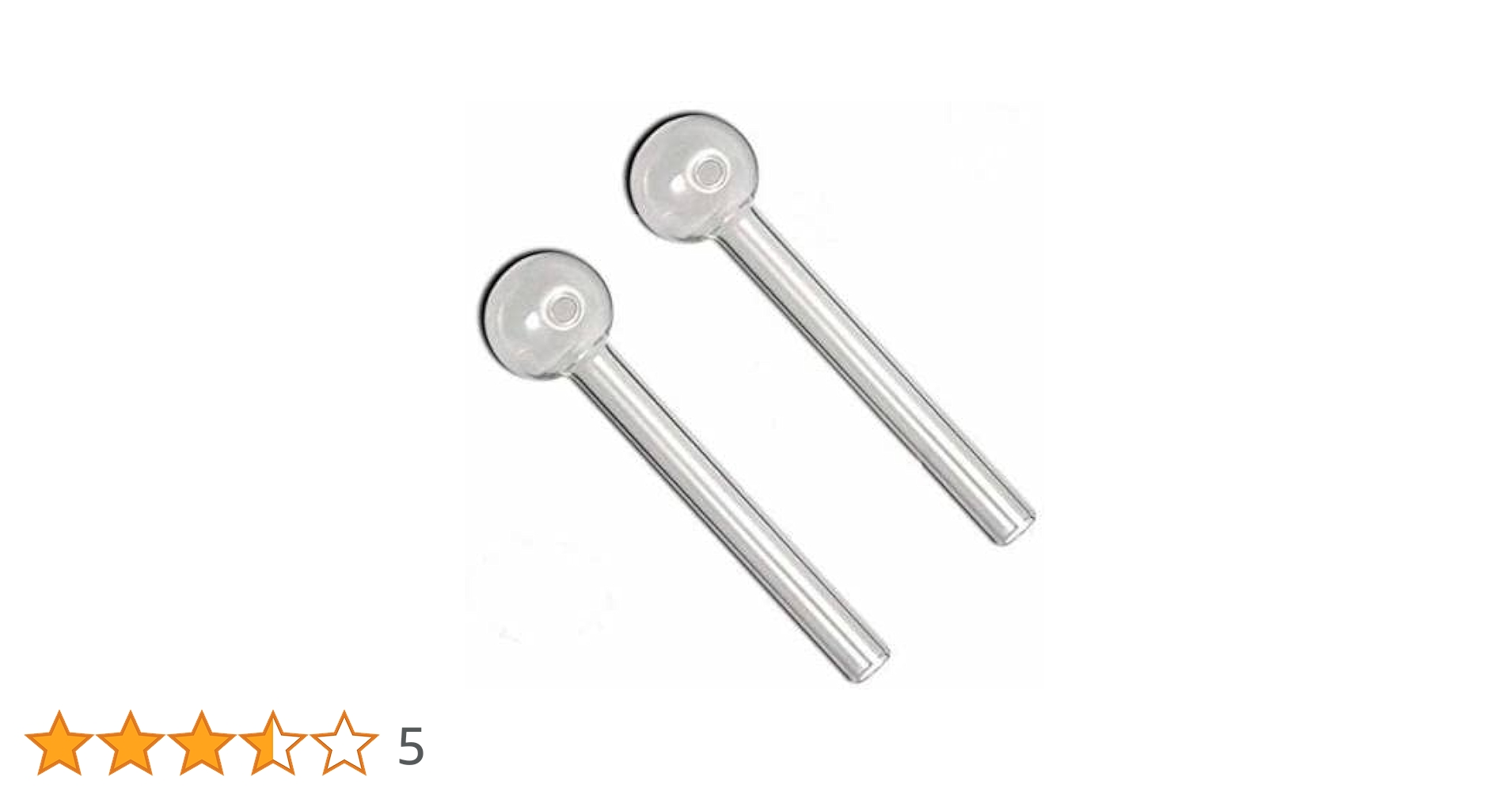 An application scenario or product detail of 4 inch glass straw oil burner amazon - Image 11