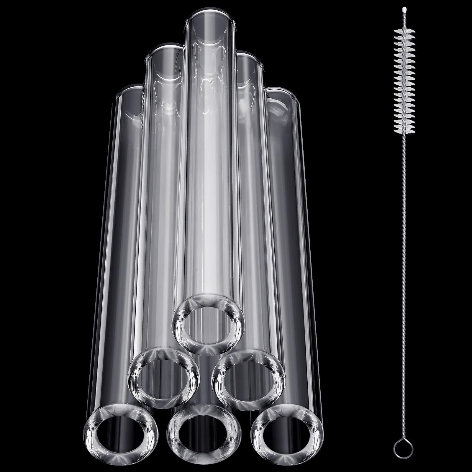 An application scenario or product detail of 4 inch glass straw oil burner amazon - Image 13