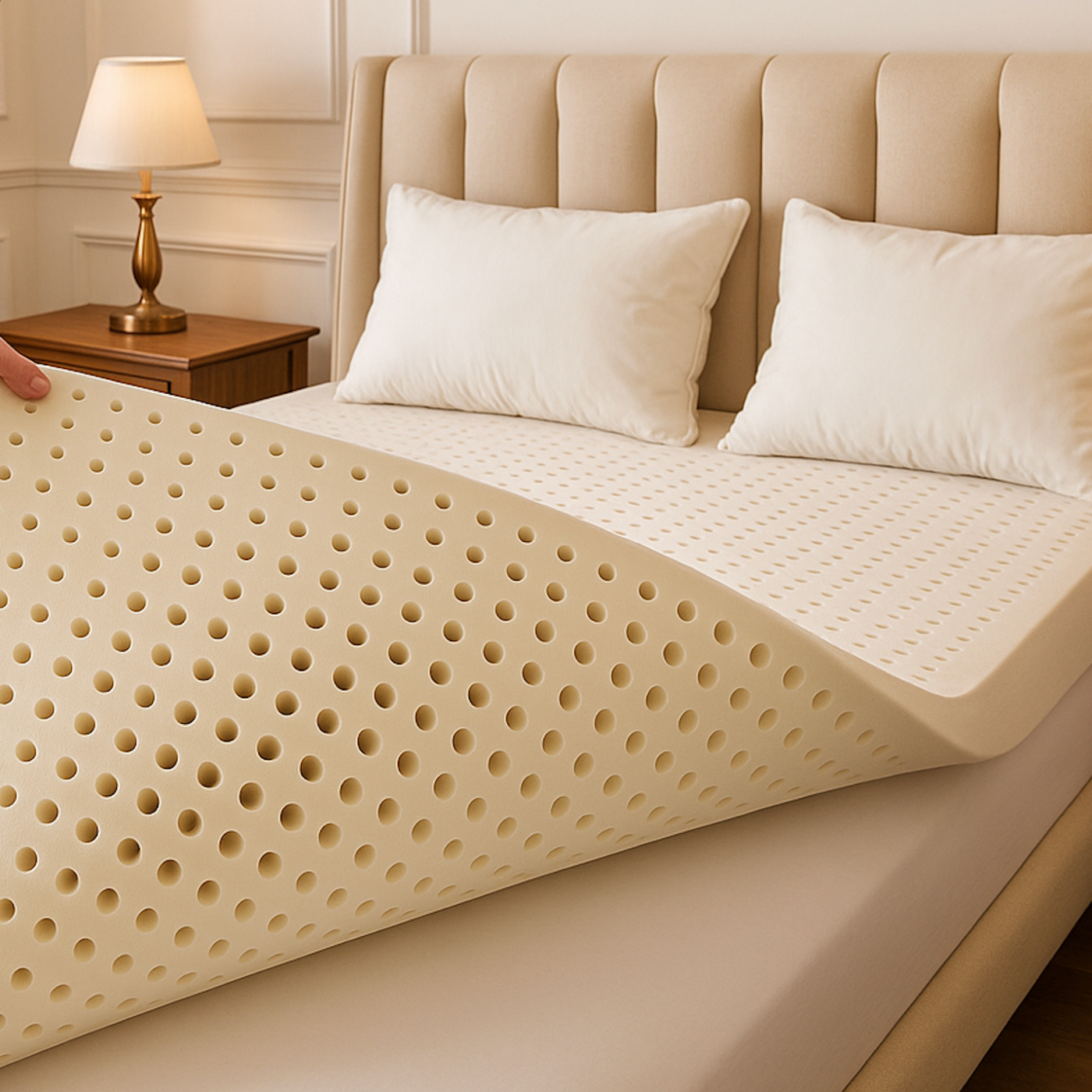 An application scenario or product detail of : 4-layer japanese style natural latex mattress - Image 3