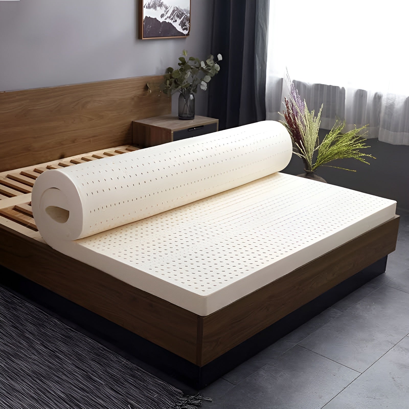An application scenario or product detail of : 4-layer japanese style natural latex mattress - Image 5