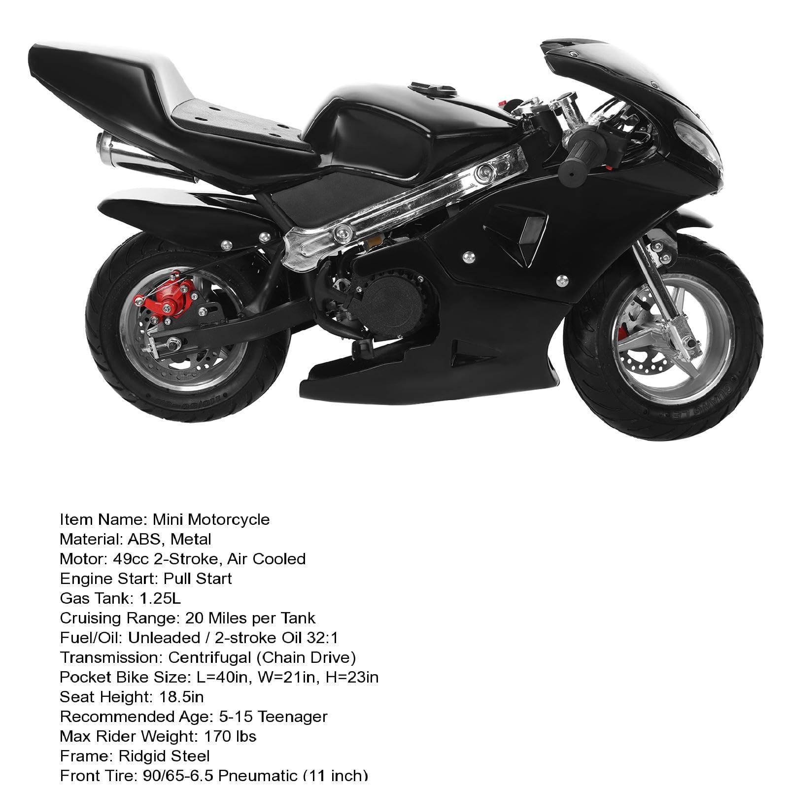 An application scenario or product detail of 49cc motorcycle - Image 11