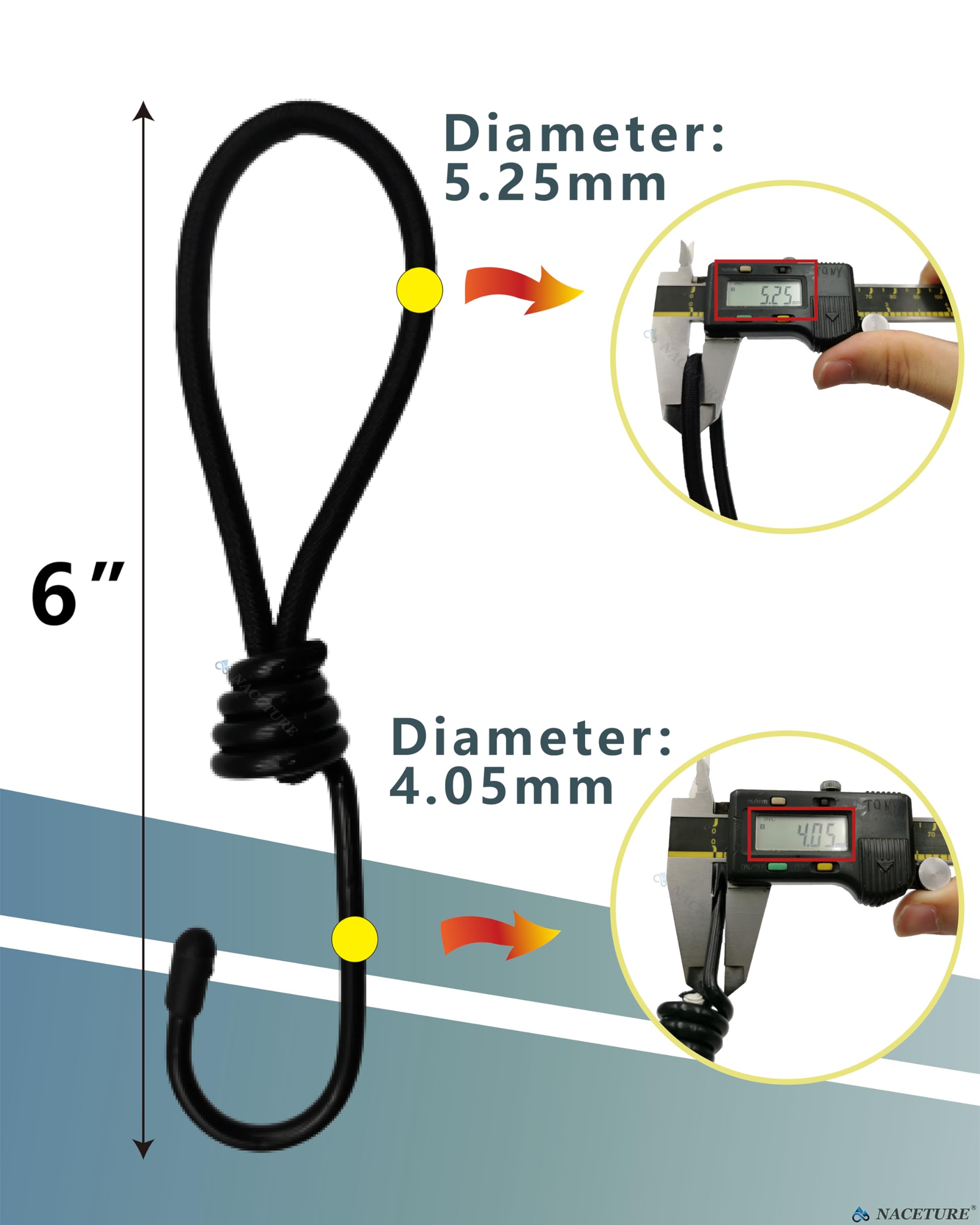 An application scenario or product detail of 6 foot bungee cord - Image 17