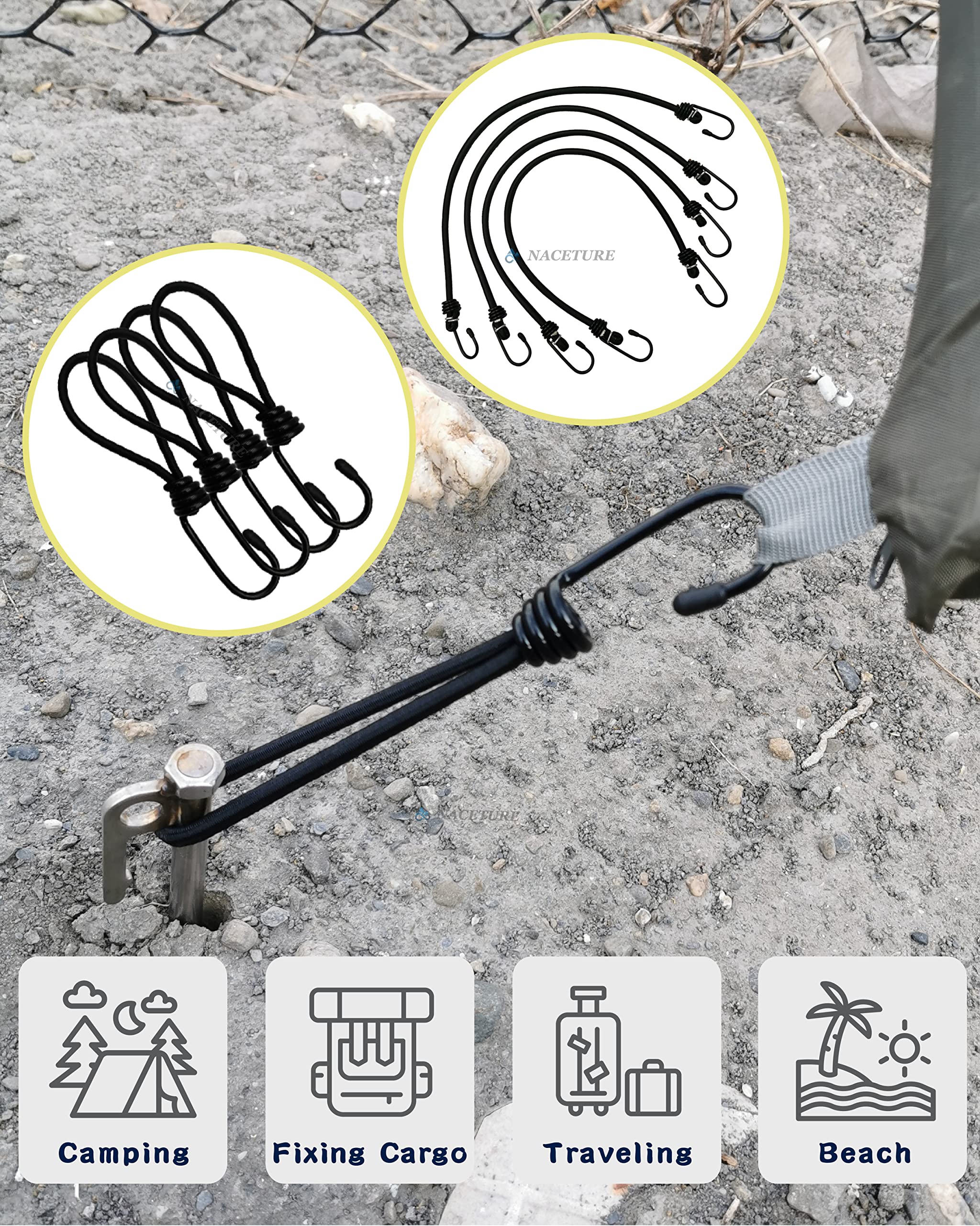 An application scenario or product detail of 6 foot bungee cord - Image 20
