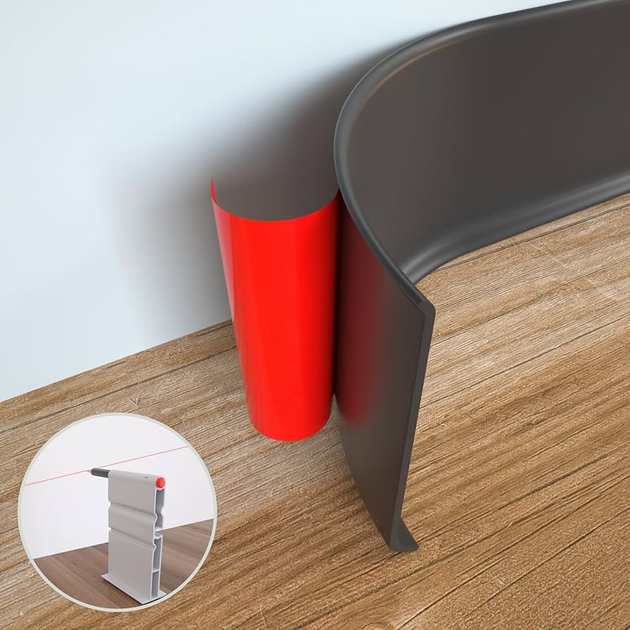 Featured image for the 6 inch rubber baseboard guide