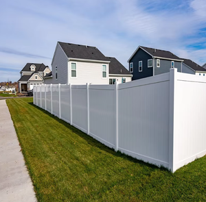 An application scenario or product detail of 6x8 vinyl fence panels - Image 14