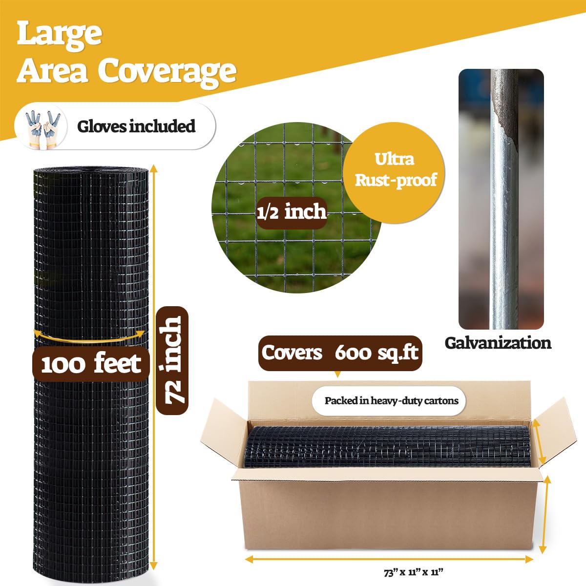 An application scenario or product detail of 72 inch hardware cloth - Image 18
