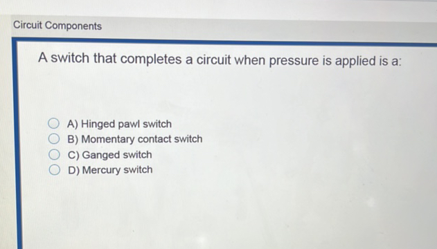 An application scenario or product detail of a switch that completes a circuit when pressure is applied - Image 2