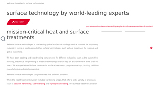 Aalberts Surface Technologies - Heat and Surface Treatments