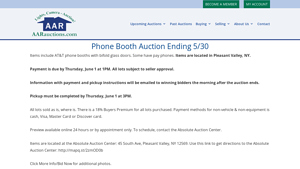 AT&T - Bifold Glass Door Phone Booths