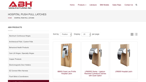 ABH - Hospital Push Pull Latches