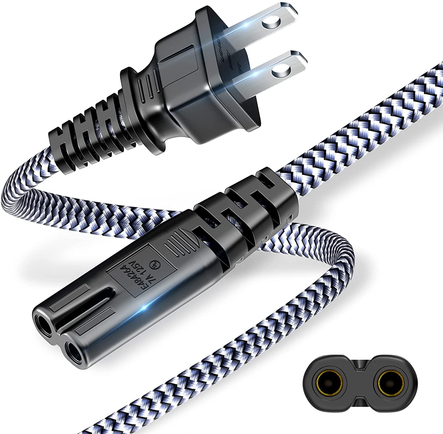 An application scenario or product detail of ac two prong power cord - Image 2