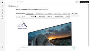 Accio - 200 Inches Smart 4K/8K UHD LED TVs