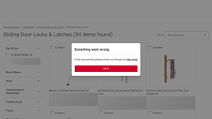 Ace Hardware - Sliding Door Locks & Latches