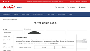 Porter Cable - Corner Chisel & Dovetail Router Bit