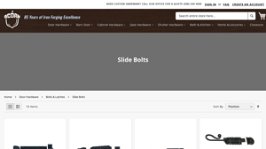 Acorn Manufacturing - Slide Bolts & Latches