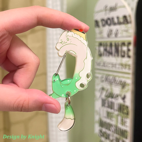 An application scenario or product detail of acrylic character carabiner - Image 9