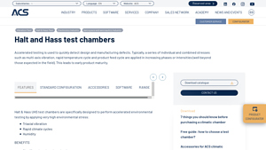 ACSTestChambers - Halt and Hass Test Chambers