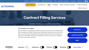ActionPak - Turnkey Industrial Contract Filling Services