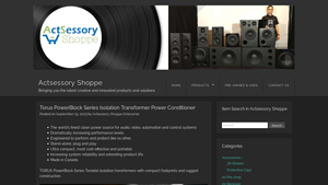 Actsessory - Torus PowerBlock Series Isolation Transformer