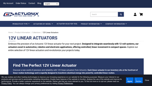 Actuonix - 12V Linear Actuators