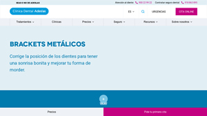 Adeslas Dental - Brackets Metálicos