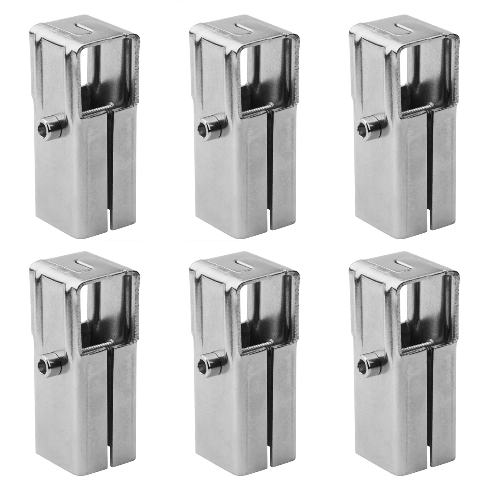 An application scenario or product detail of adjustable tube connector clamp square 1 3/8 - Image 2
