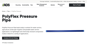 Adspipe - PolyFlex Pressure Pipe
