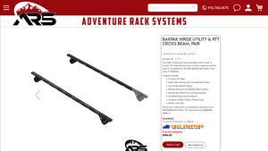 Adventure Rack Systems - BakPak HiRise Utility & RTT Cross Beam