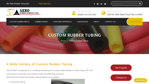 AeroRubber - Custom Rubber Tubing