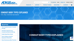 AEROS USA - Conduit Bodies