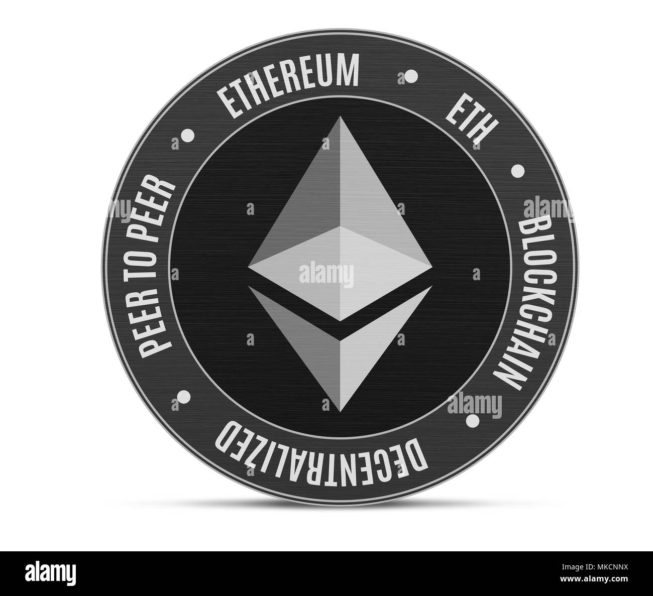 Featured image for aethir coin - Ethereum coin with logo isolated on ...