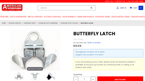 afence - Butterfly Latch