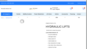 Lumex - Patient Hydraulic Lift